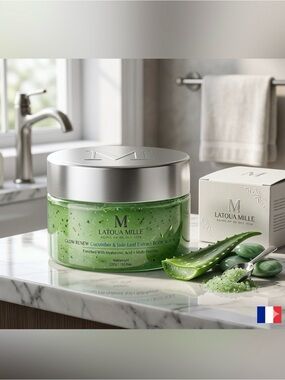 Latoua Mille Glow Renew Coconut Sea Salt Body Scrub *Retail $150*